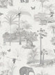 Tropique Zoo Curiosity Wallpaper by Graham and Brown