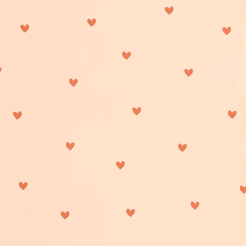 Sweet Hearts Rouge Rose Happy Kids Club Wallpaper by Caselio
