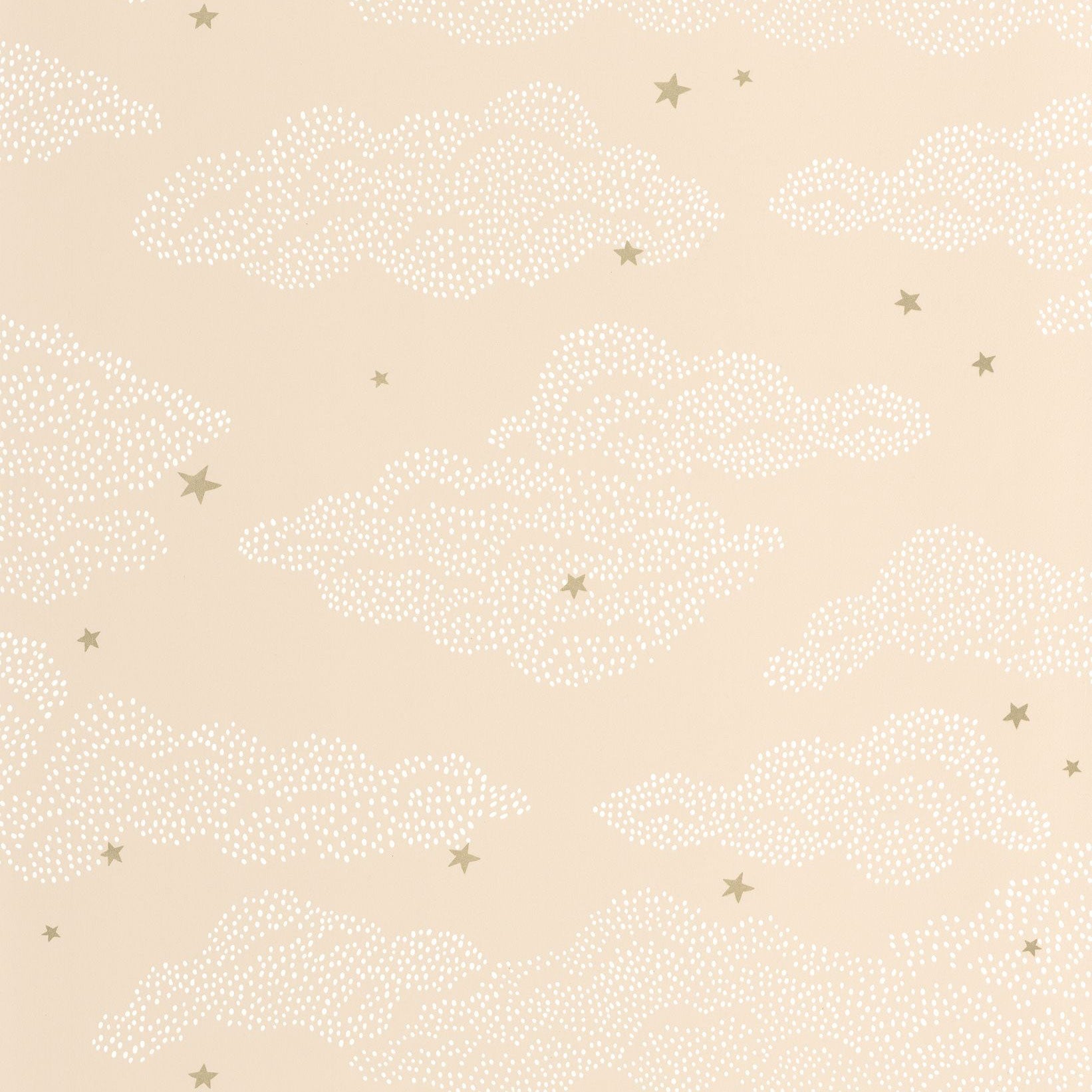 Little Sky Vieux Rose Happy Kids Club Wallpaper by Caselio