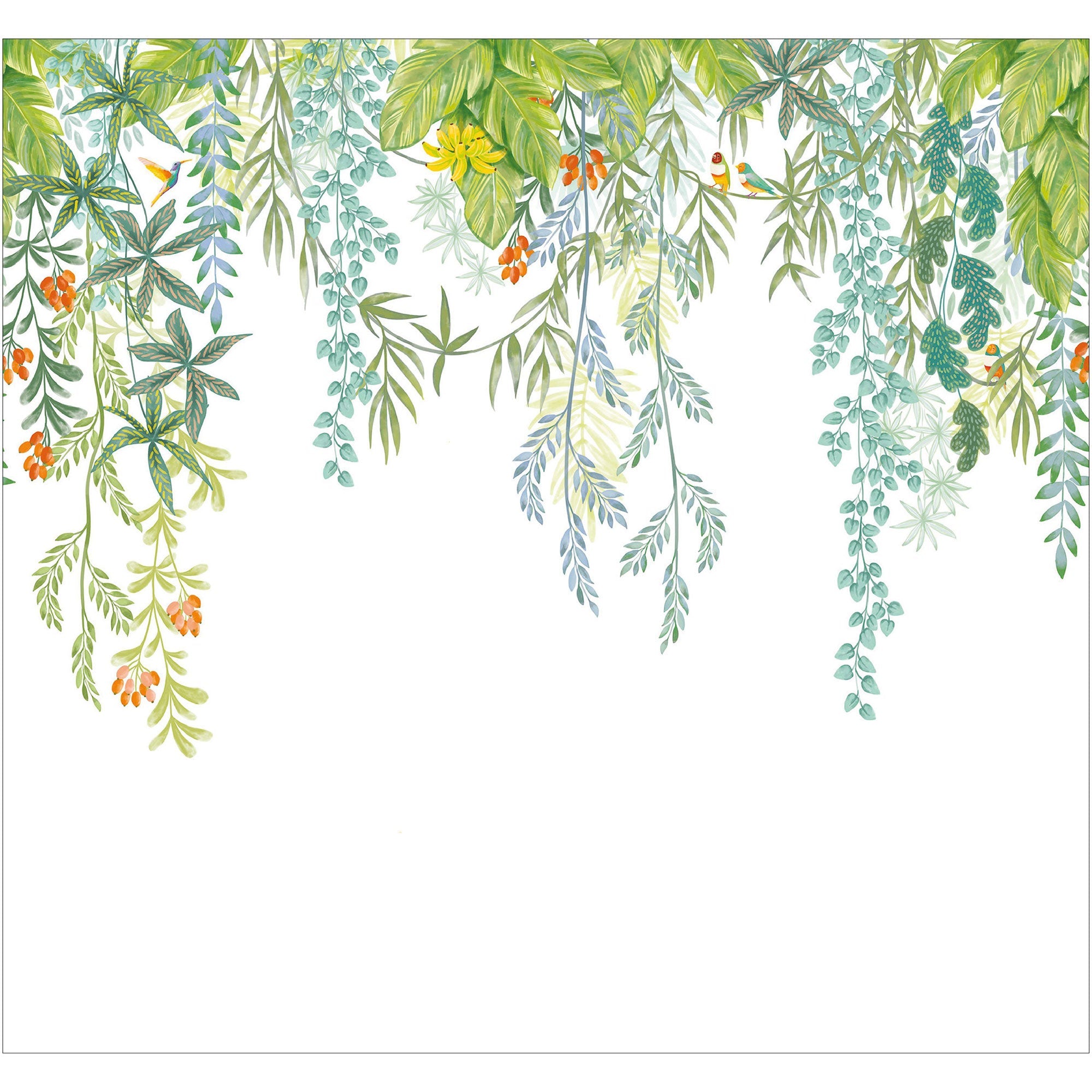 Fairy Canopy Multicouleurs Happy Kids Club Mural by Caselio (300x280cm)