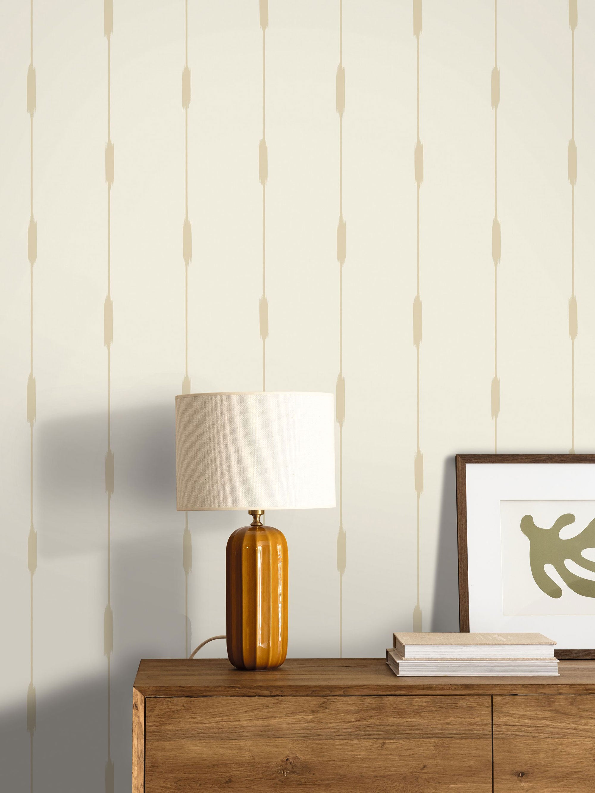 BLS107771000 Ikara Beige Wallpaper by Caselio