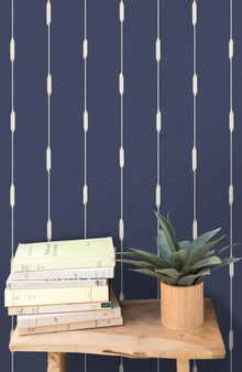 BLS107776110 Ikara Bleu Denim Wallpaper by Caselio