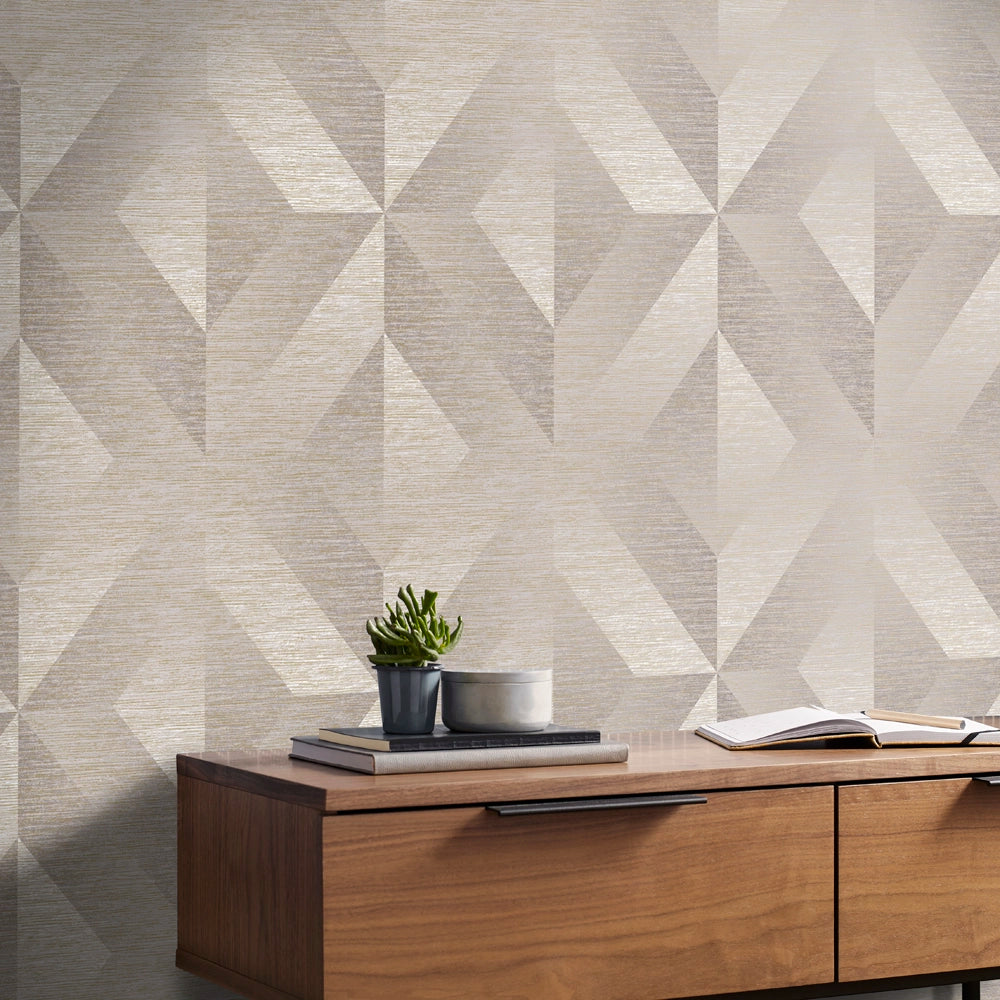 107866 Atelier Geo Oblique Wallpaper by Graham and Brown