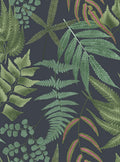 Midsummer Fern Explorer Wallpaper by Graham and Brown