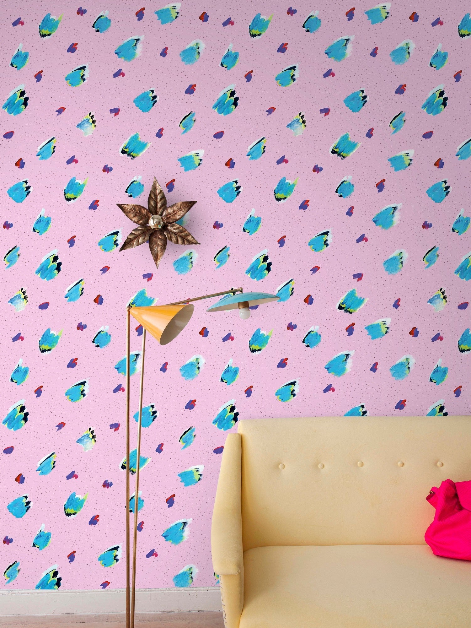 DI3305-3 Brush Pink (DI3305-3) Diversity Wallpaper by Tres Tintas