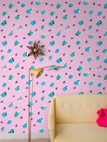 DI3305-3 Brush Pink (DI3305-3) Diversity Wallpaper by Tres Tintas