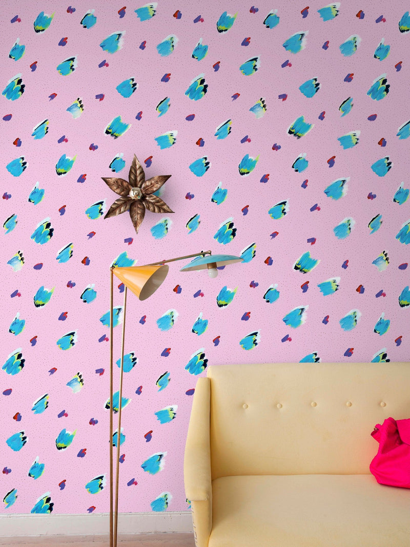 DI3305-3 Brush Pink (DI3305-3) Diversity Wallpaper by Tres Tintas
