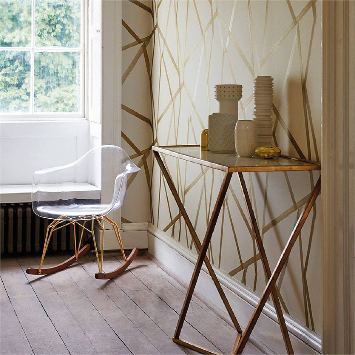 110883 Sumi Pebble and Chalk Momentum 3 Wallpaper by Harlequin