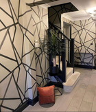 110886 Sumi Linen and Onyx Momentum 3 Wallpaper by Harlequin