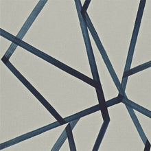 110887 Sumi Linen and Indigo Colour Wallpaper by Harlequin