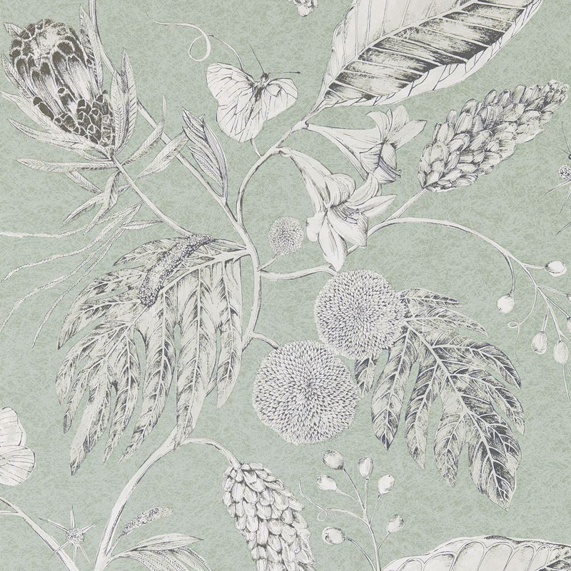 111224 Amborella Palmetto Wallpaper by Harlequin