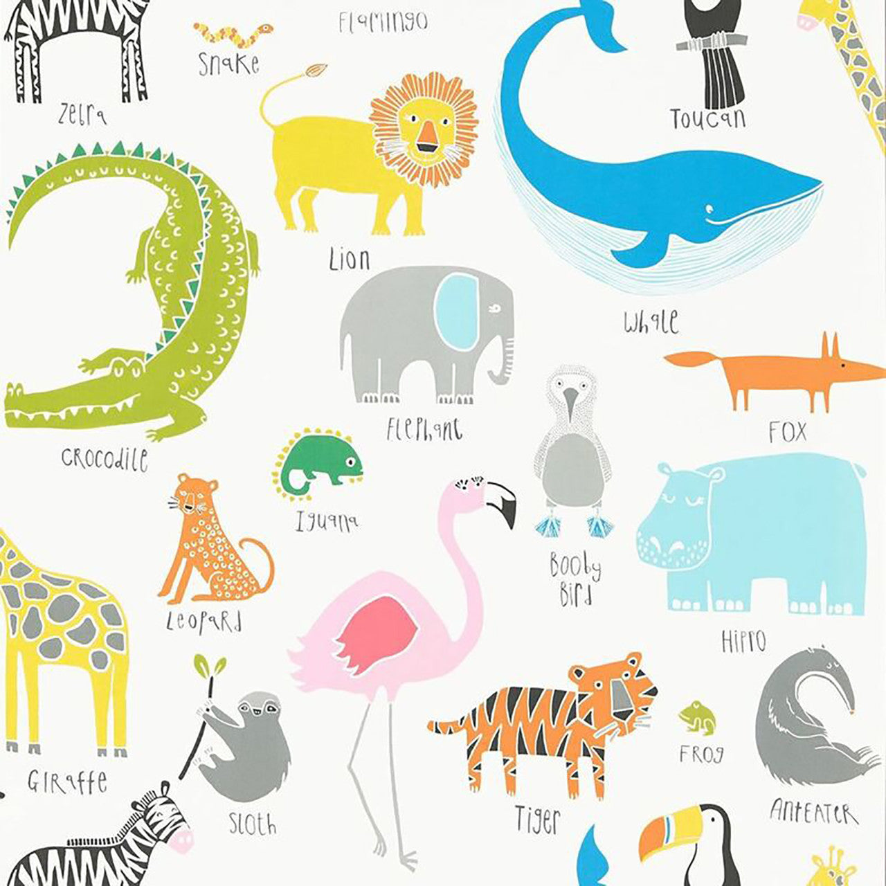 111287 ( NSCK111287 ) Animal Magic Guess Who? Wallpaper by Scion