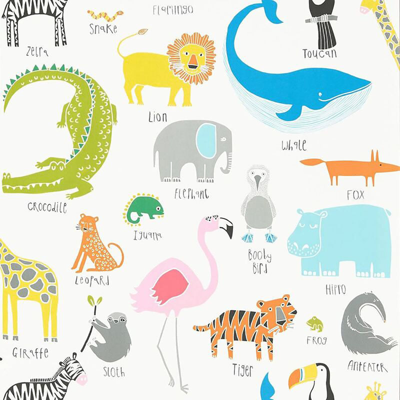 111287 ( NSCK111287 ) Animal Magic Guess Who? Wallpaper by Scion