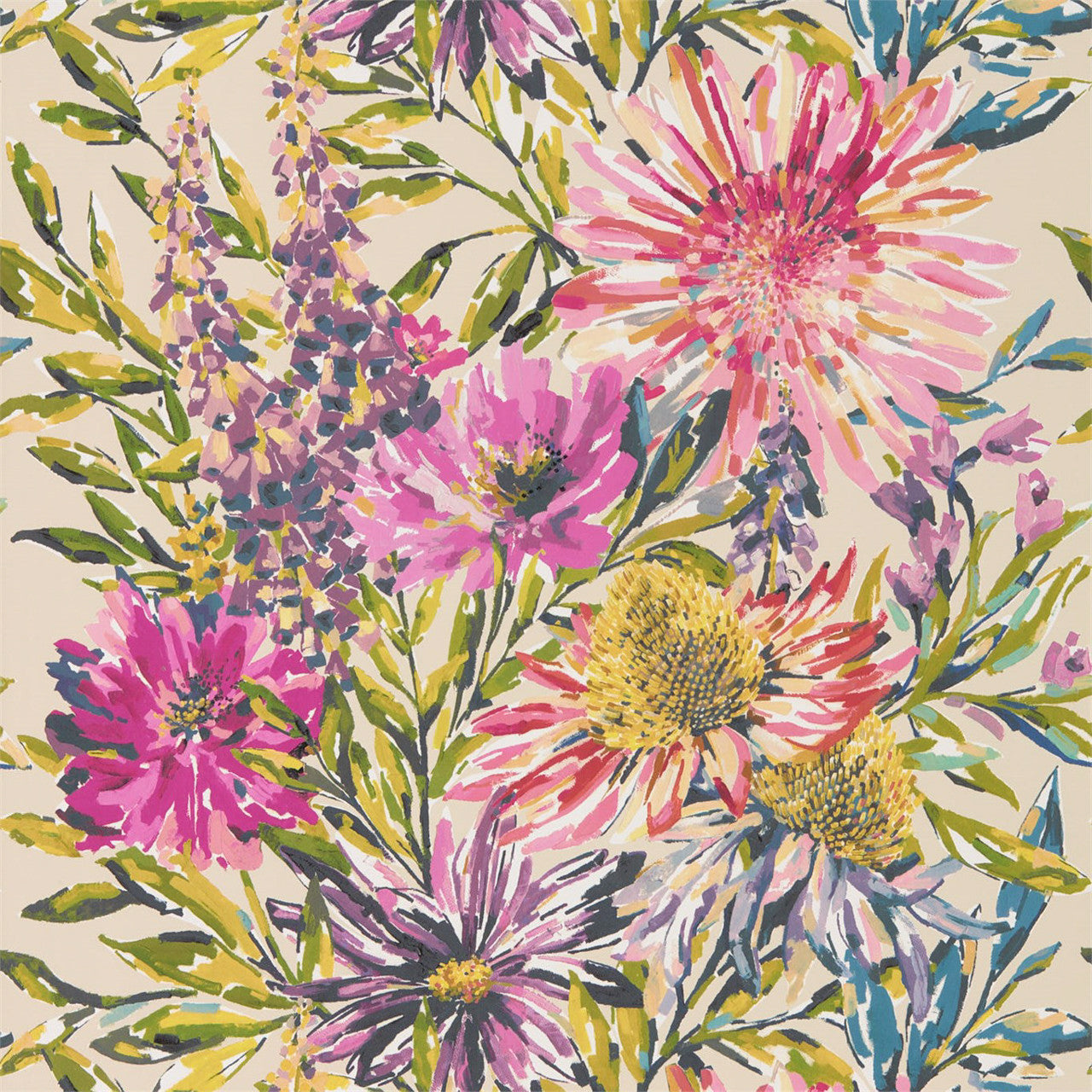 111497 Floreale Standing Ovation Wallpaper by Harlequin