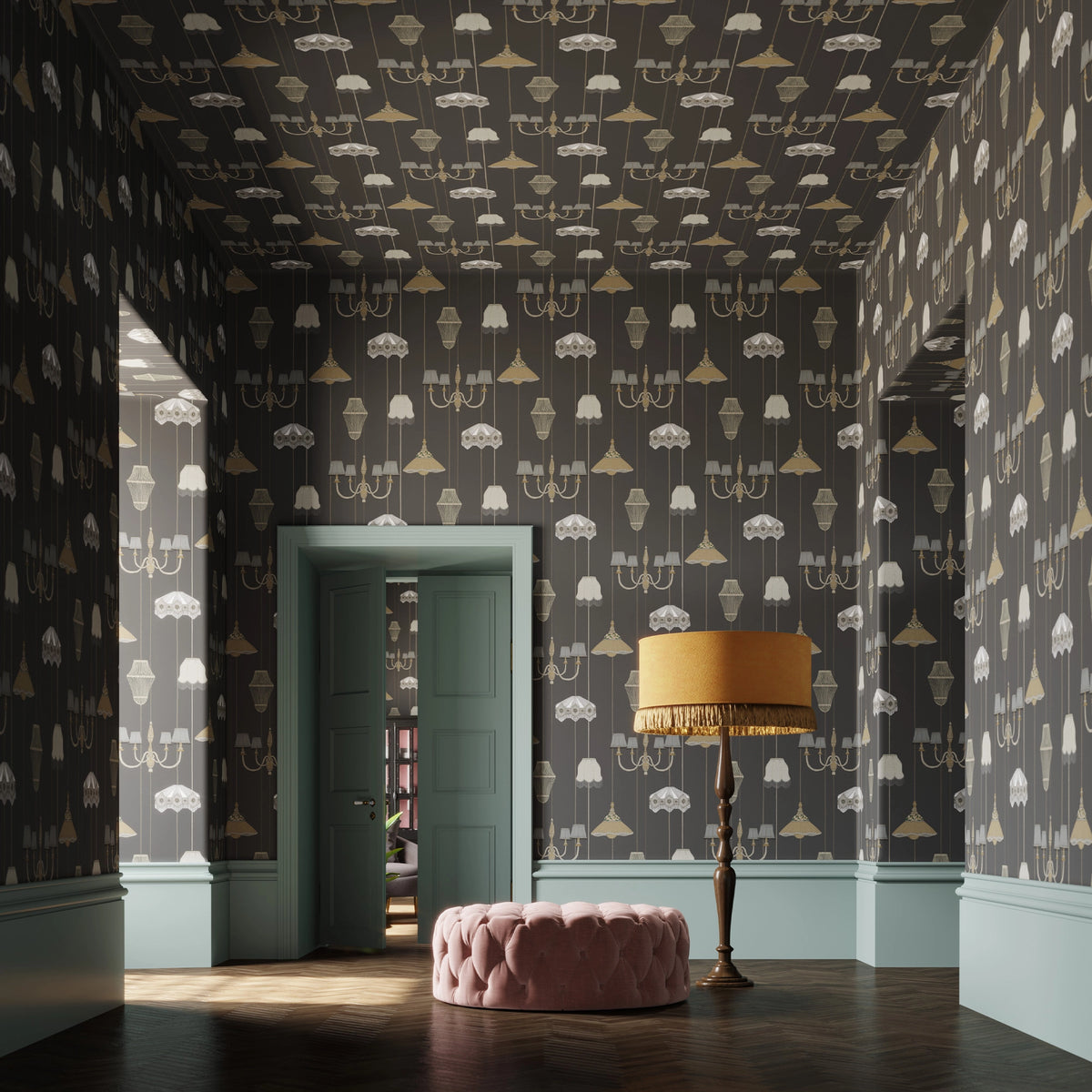 Drawing Room Curiosity Wallpaper by Graham and Brown