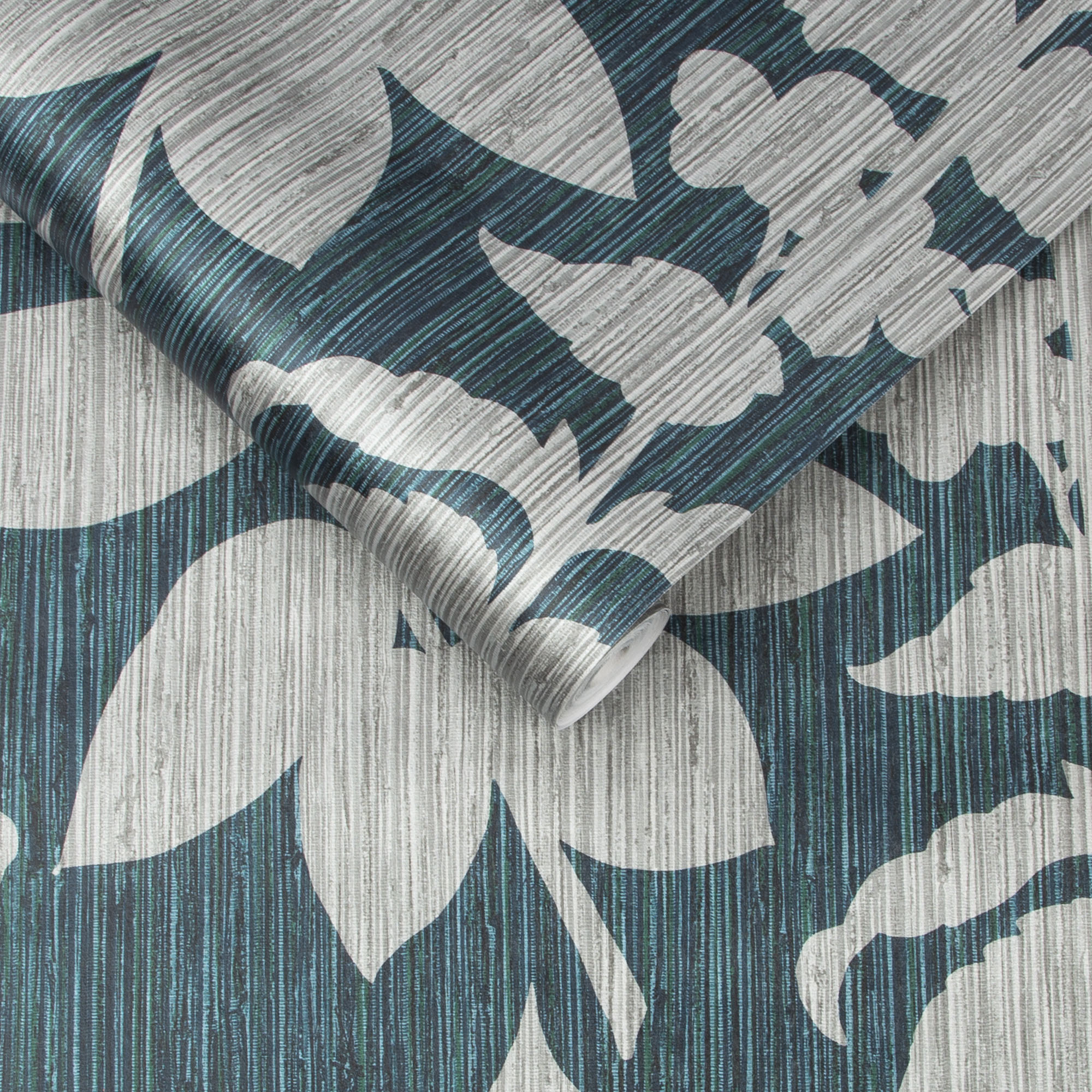 111723 Aspen Teal Explorer Wallpaper by Graham and Brown