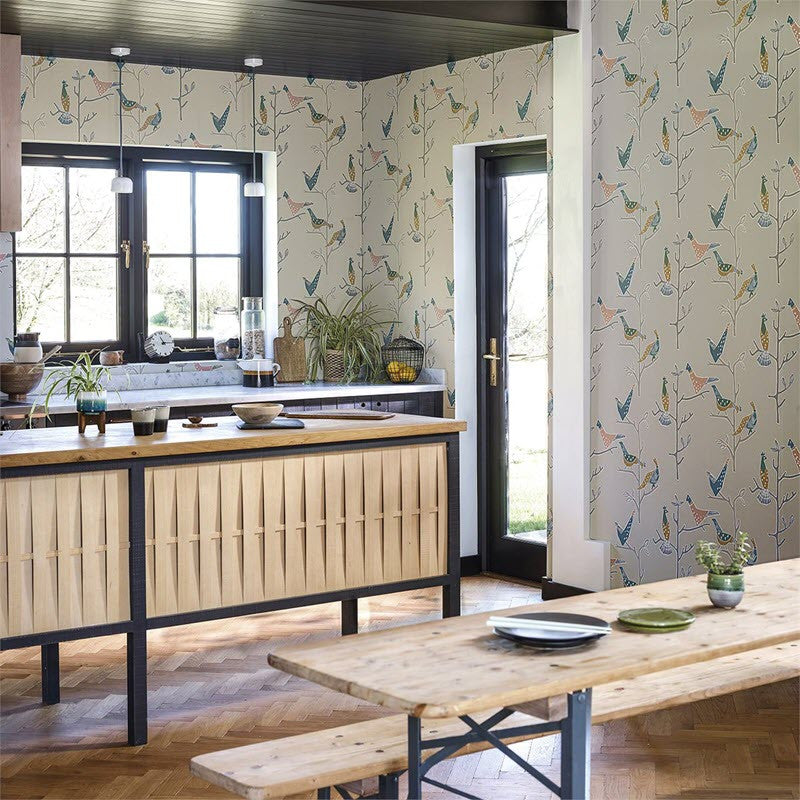 111925 Passaro Japandi Wallpaper By Scion