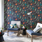 111995 Oxalis Zanzibar Wallpaper By Scion