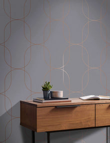 112191 Palais Oblique Wallpaper by Graham and Brown