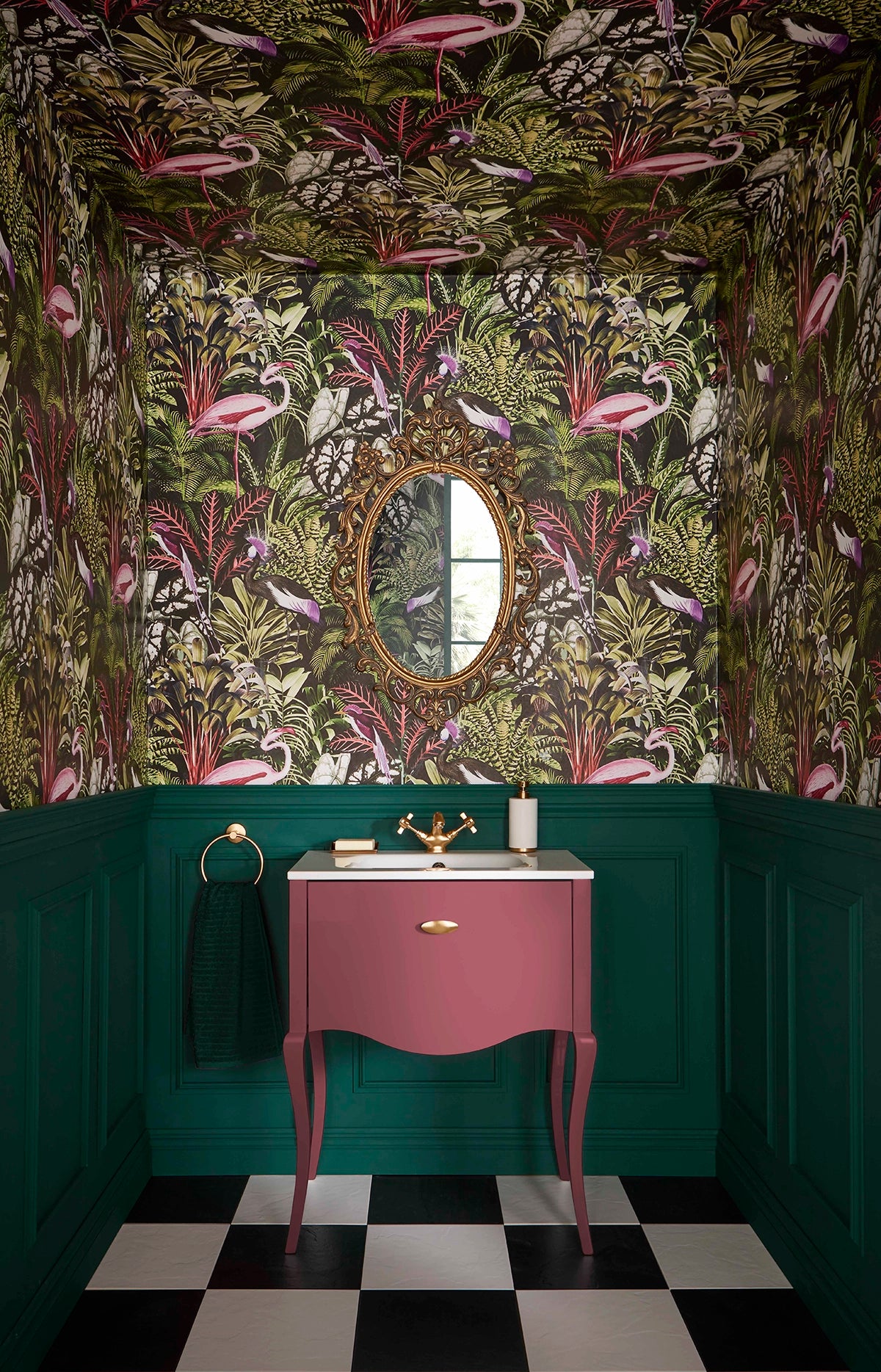 112193 Midnight Tropic Wallpaper by Graham and Brown