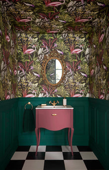 112193 Midnight Tropic Wallpaper by Graham and Brown