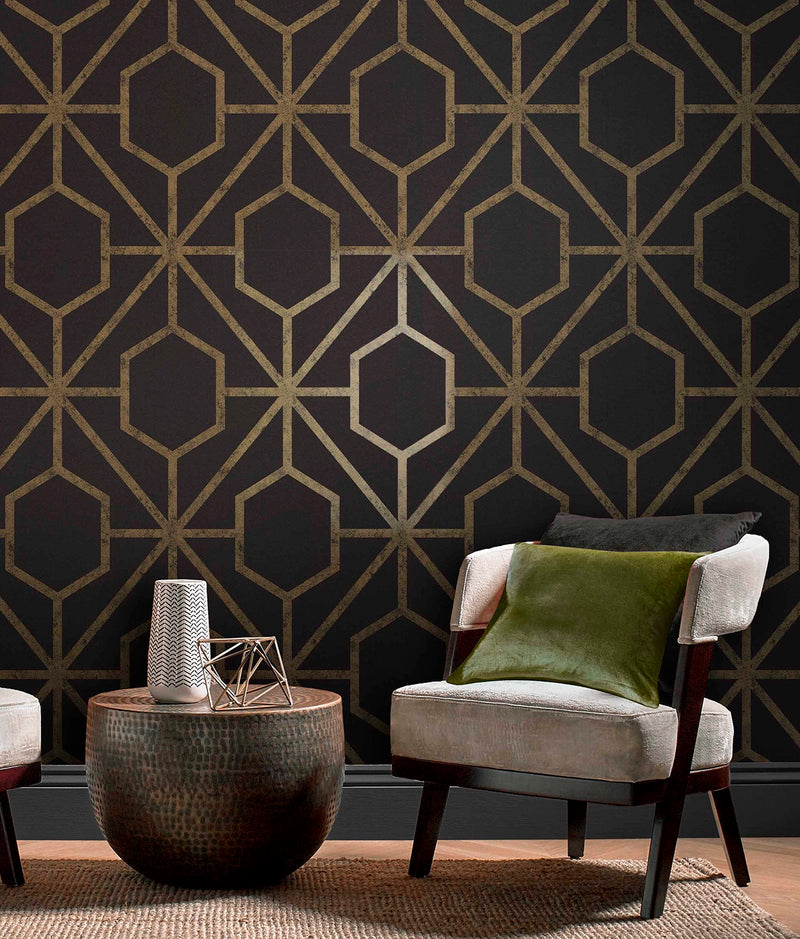 112197 Rinku Imperial Wallpaper by Graham and Brown