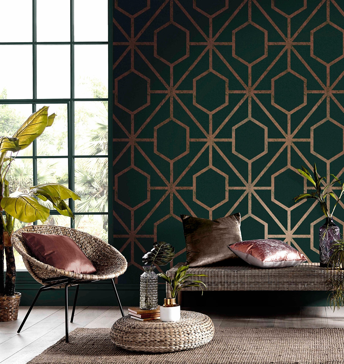 112198 Rinku Imperial Wallpaper by Graham and Brown