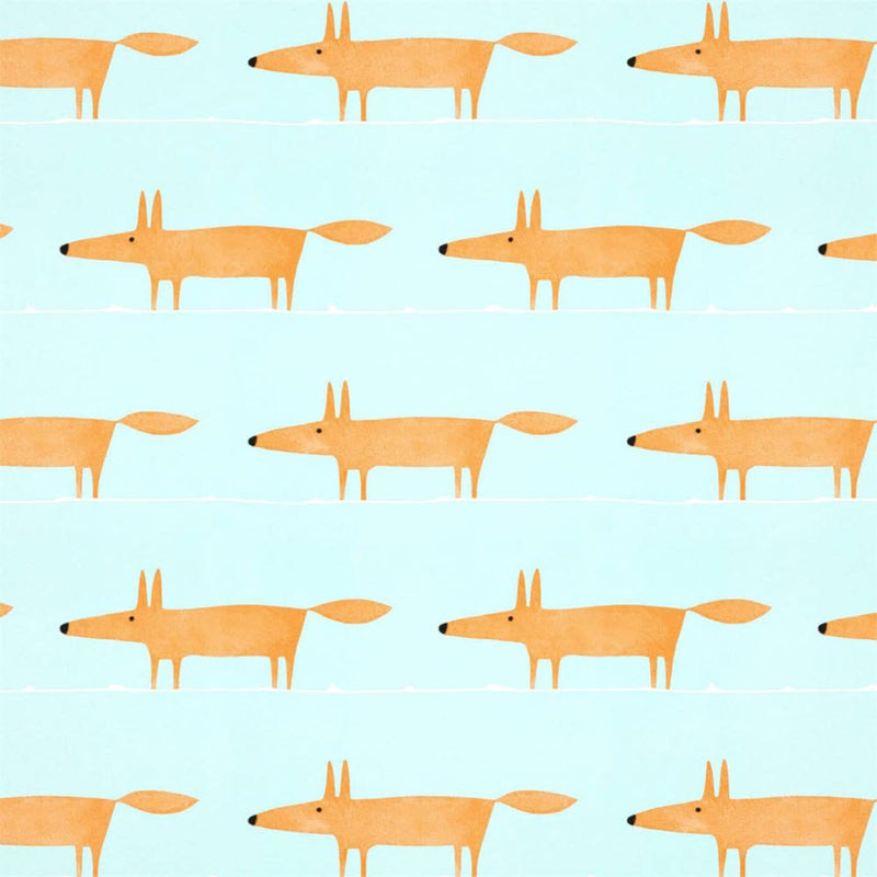 112269 Mr Fox Esala Wallpaper By Scion