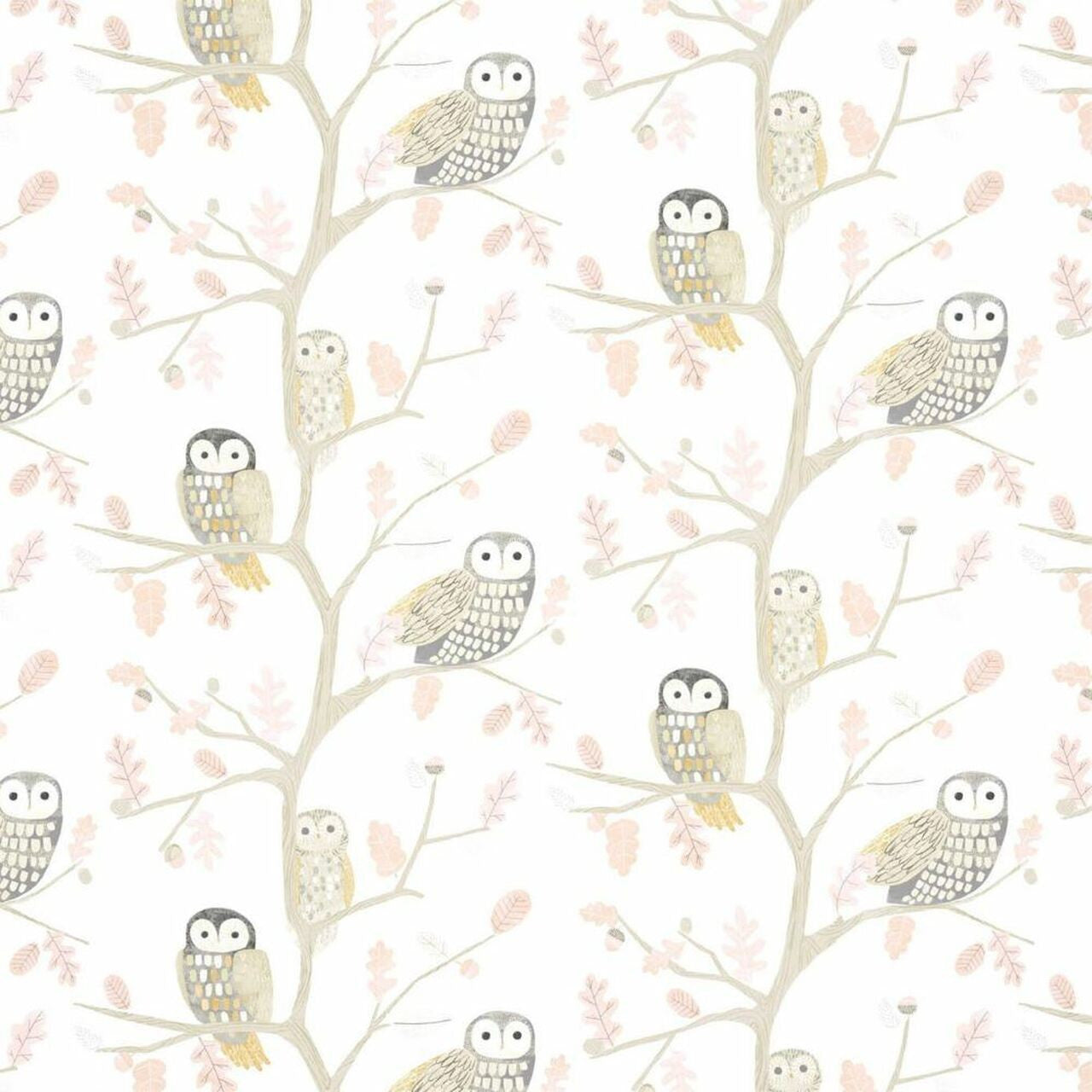 112628 ( HLTF112628 ) Little Owls Book Of Little Treasures Wallpaper By Harlequin