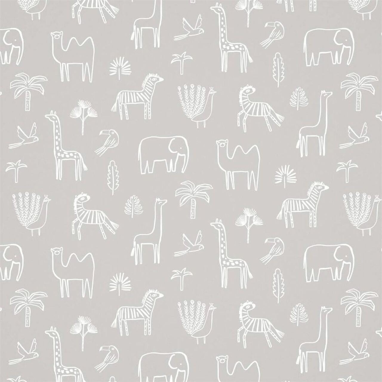112629 ( HLTF112629 ) Funky Jungle Book Of Little Treasures Wallpaper By Harlequin