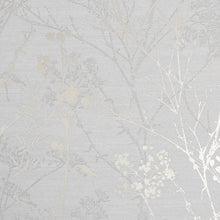 113251 Hedgerow Grey / Rose Gold Superfresco Wallpaper