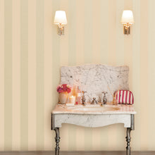 113337 Lille Pearlescent Stripe Wallpaper by Laura Ashley
