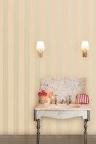 113337 Lille Pearlescent Stripe Wallpaper by Laura Ashley