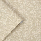 113340 Barley Natural Wallpaper by Laura Ashley