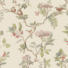 113346 Elderwood Natural Wallpaper by Laura Ashley