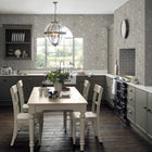 113347 Elderwood Steel Wallpaper by Laura Ashley