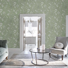 113348 Elderwood Sage Wallpaper by Laura Ashley