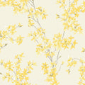 Forsythia Sunshine Wallpaper by Laura Ashley