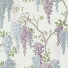 113356 Wisteria Garden Pale Iris Wallpaper by Laura Ashley