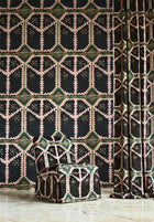 HFUP113362 Brocha Blush/Charcoal Wallpaper by Harlequin