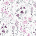 Wild Meadow Iris Wallpaper by Laura Ashley