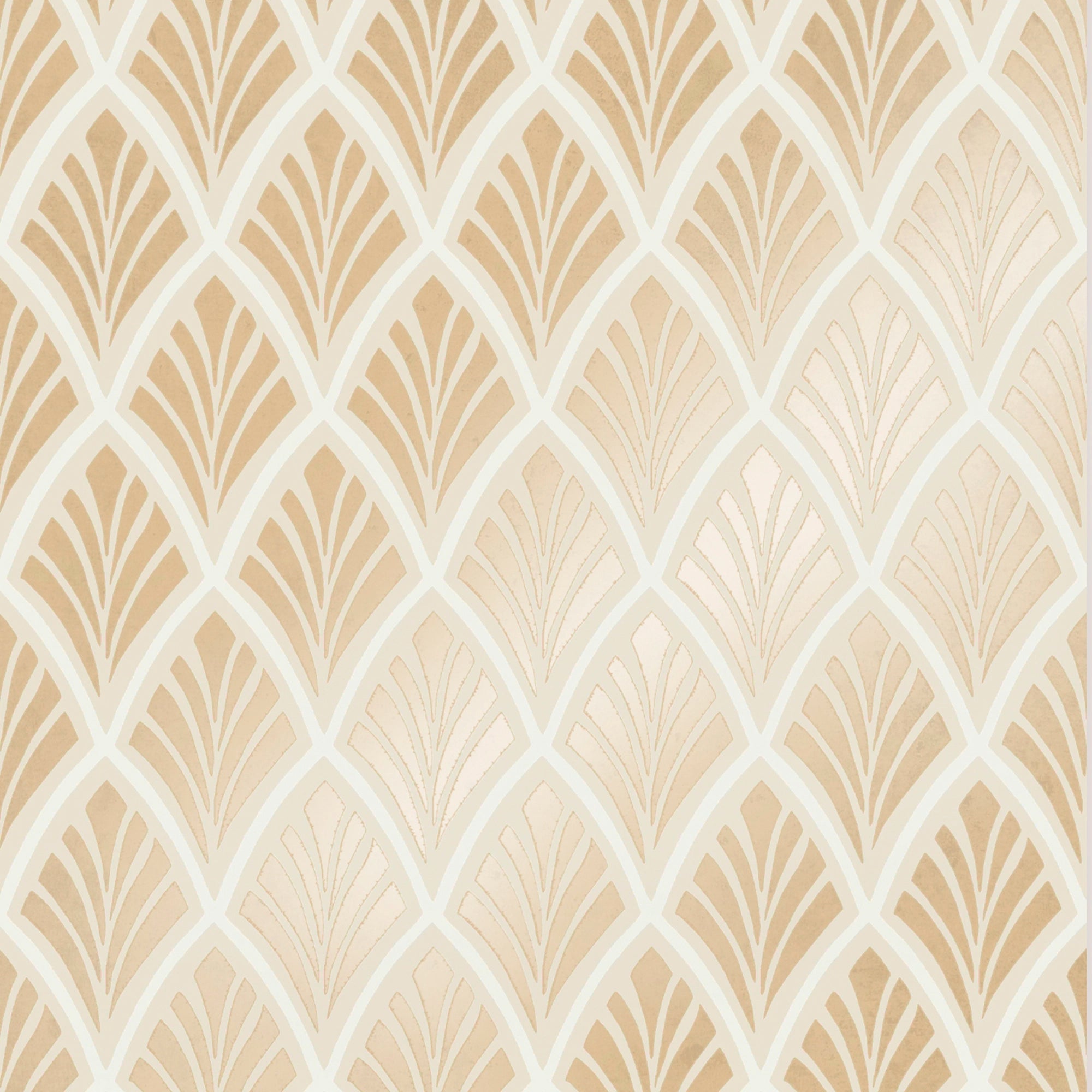 113375 Florin Gold Wallpaper by Laura Ashley