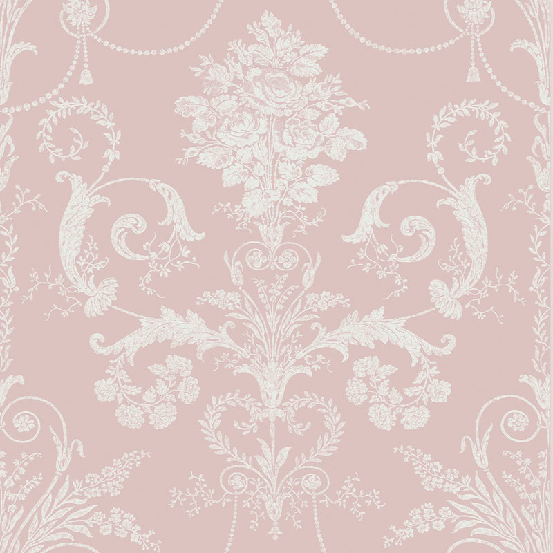 113381 Josette Amethyst Wallpaper by Laura Ashley