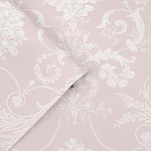 113381 Josette Amethyst Wallpaper by Laura Ashley