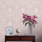 113381 Josette Amethyst Wallpaper by Laura Ashley