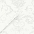 Josette White Wallpaper by Laura Ashley