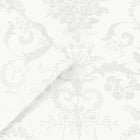 113382 Josette White Wallpaper by Laura Ashley