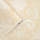 113384 Josette Linen Wallpaper by Laura Ashley