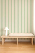 NPOP113386 Fondant Stripe Jade Wallpaper by Scion