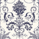 Josette Off White / Midnight Wallpaper by Laura Ashley